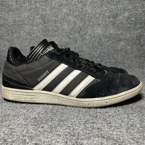 adidas Busenitz Shoes Men Size 13 Black White Low Top Lace Up Sneakers